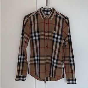burberry button down